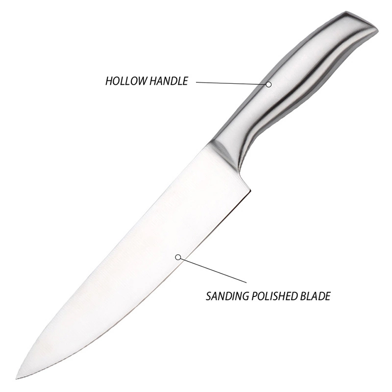 6шт Шлифовальный полированный лезвие Нож для ножа с ножом из нержавеющей стали